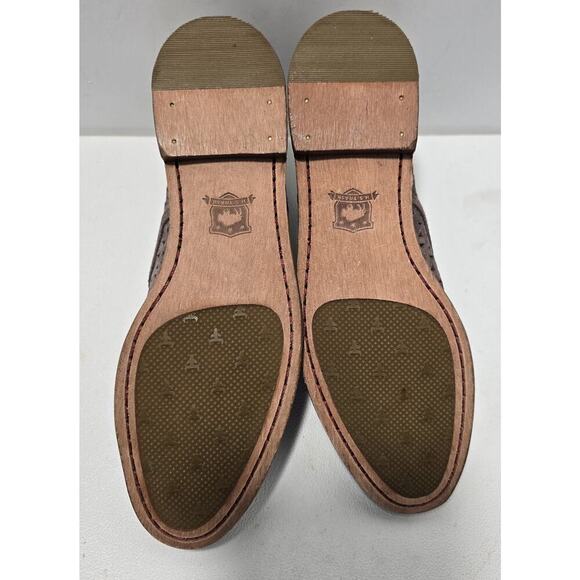 Women's Trask Ali Perforated TAUPE Suede Loafers Size 8.5 36-1554 NWOB - Picture 7 of 10